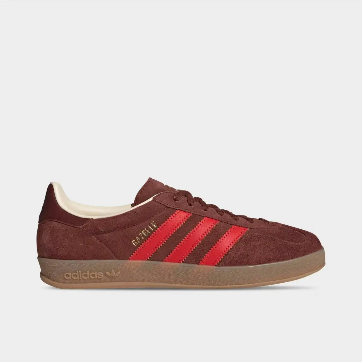 Men`s Adidas Originals Gazelle Indoor Fox Brown/red/gum IH9661 200