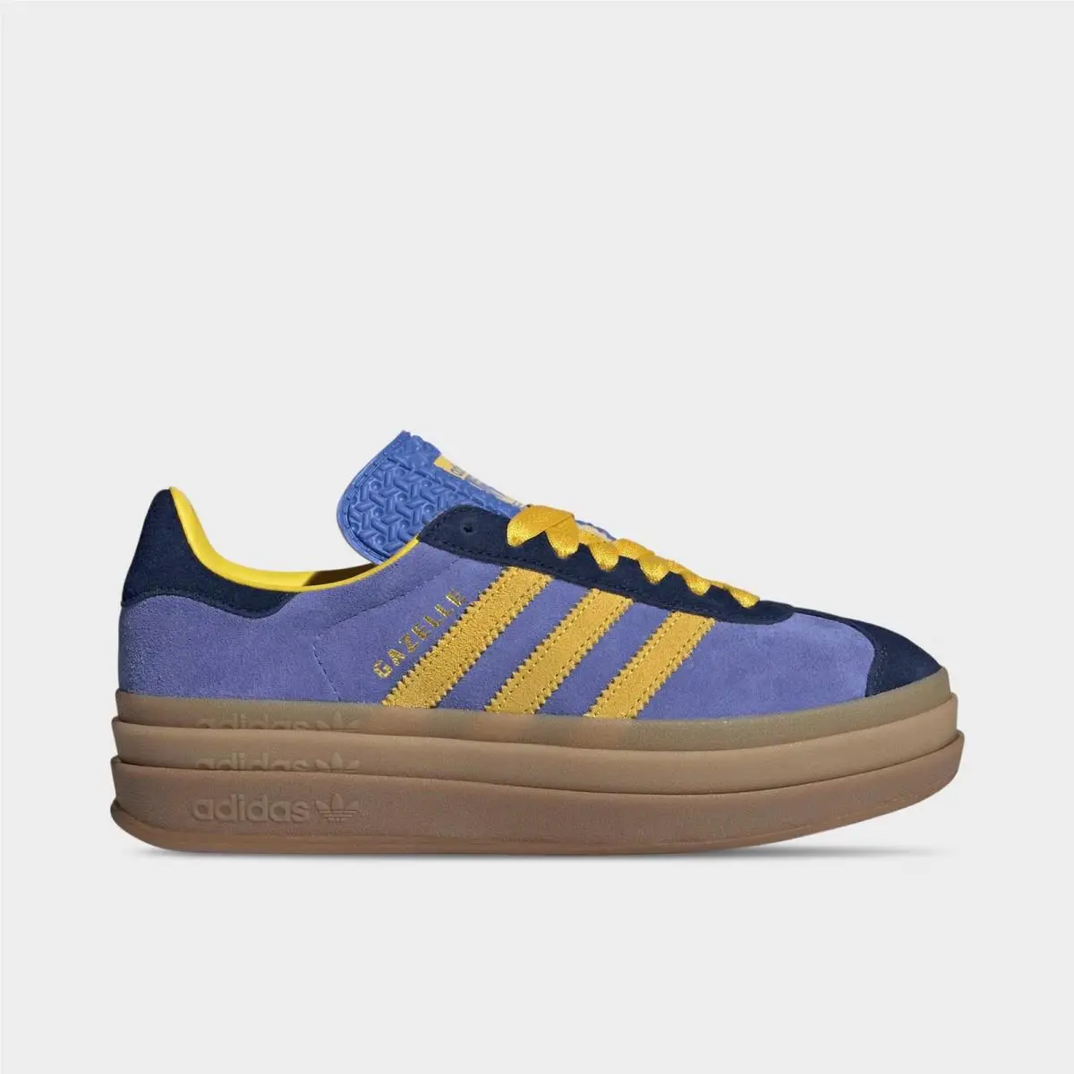 Adidas Originals Gazelle Bold Night Indigo/eqt Yellow/real Lilac IH4211 401