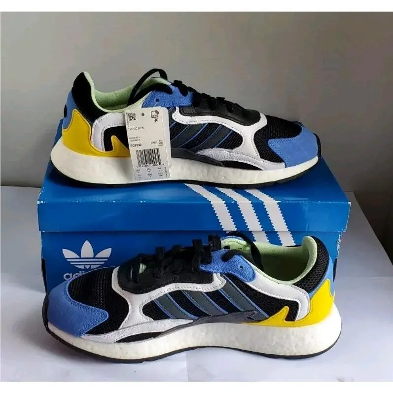 Adidas shoes - adidas Tresc Run - Tresc Run - EG7949 - Multi-Color, Manufacturer: Core-Black/Solid-Grey/White/Yellow/Blue 1
