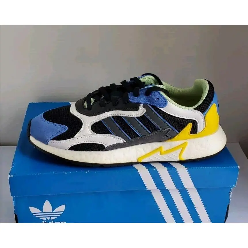 Adidas shoes - adidas Tresc Run - Tresc Run - EG7949 - Multi-Color, Manufacturer: Core-Black/Solid-Grey/White/Yellow/Blue 2