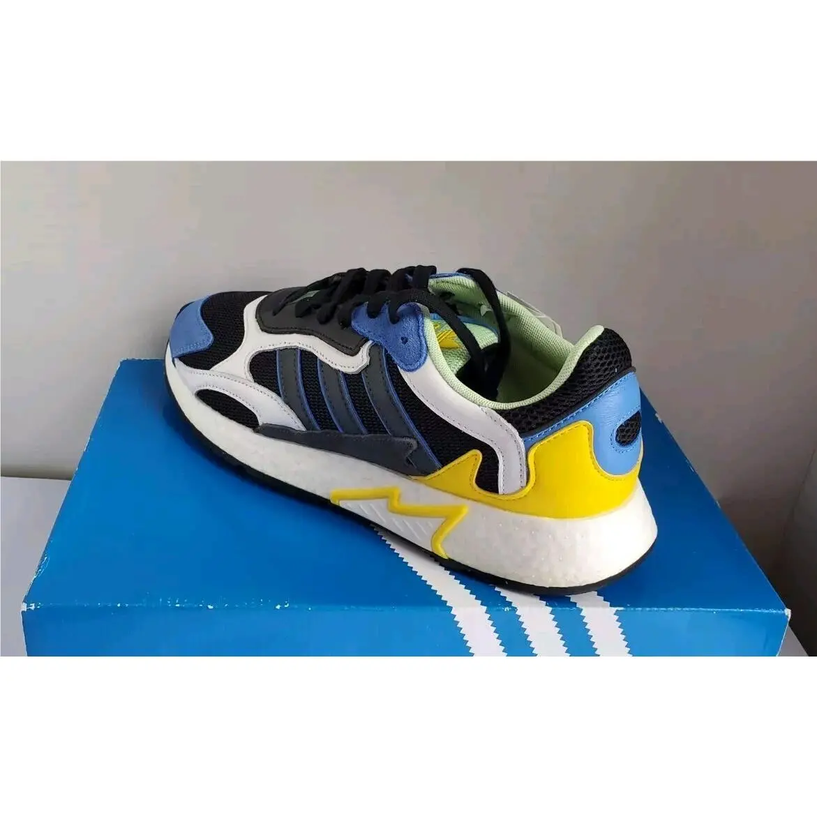 Adidas shoes - adidas Tresc Run - Tresc Run - EG7949 - Multi-Color, Manufacturer: Core-Black/Solid-Grey/White/Yellow/Blue 6