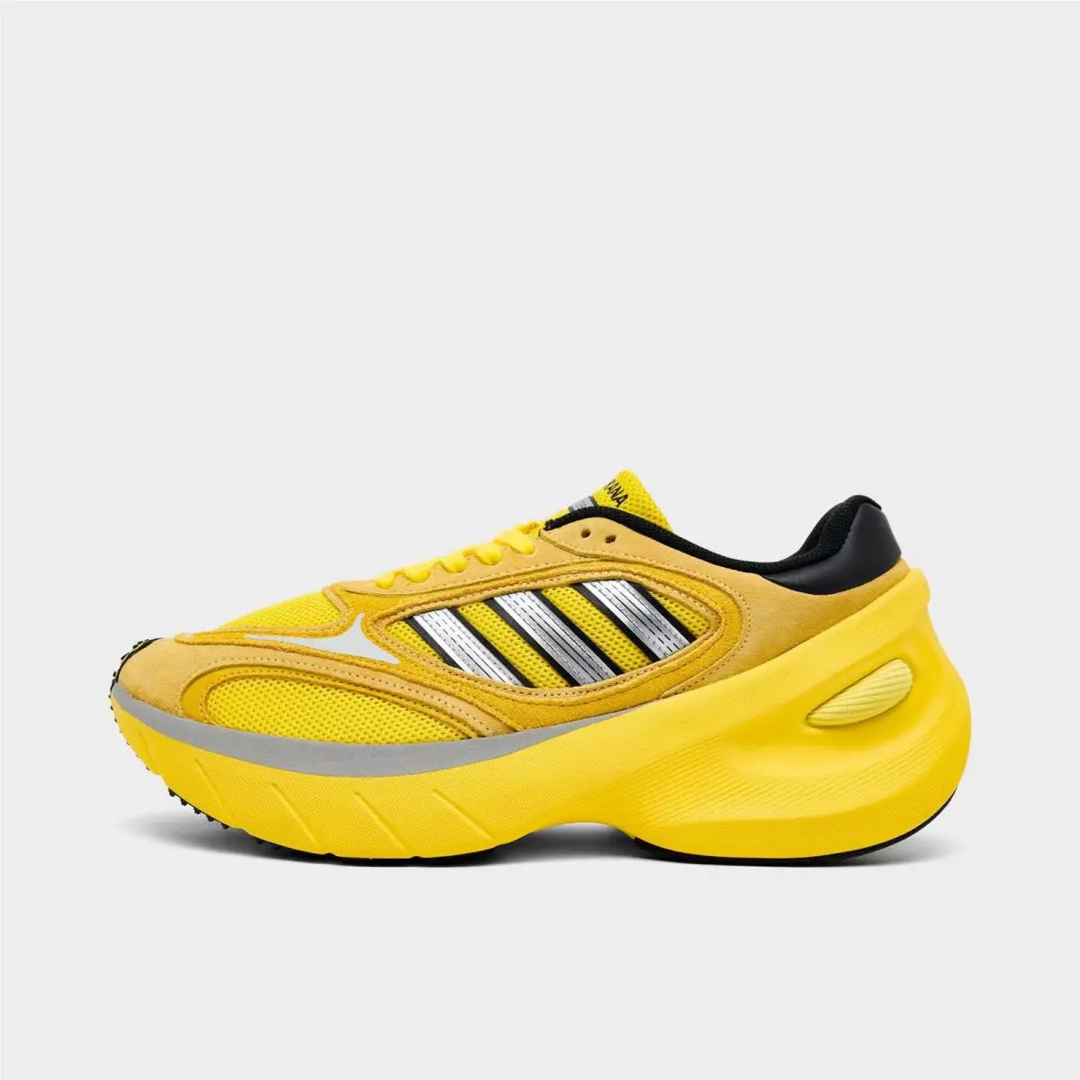 Men`s Adidas Adizero Goukana Yellow/silver Metallic/core Black KI4939 734