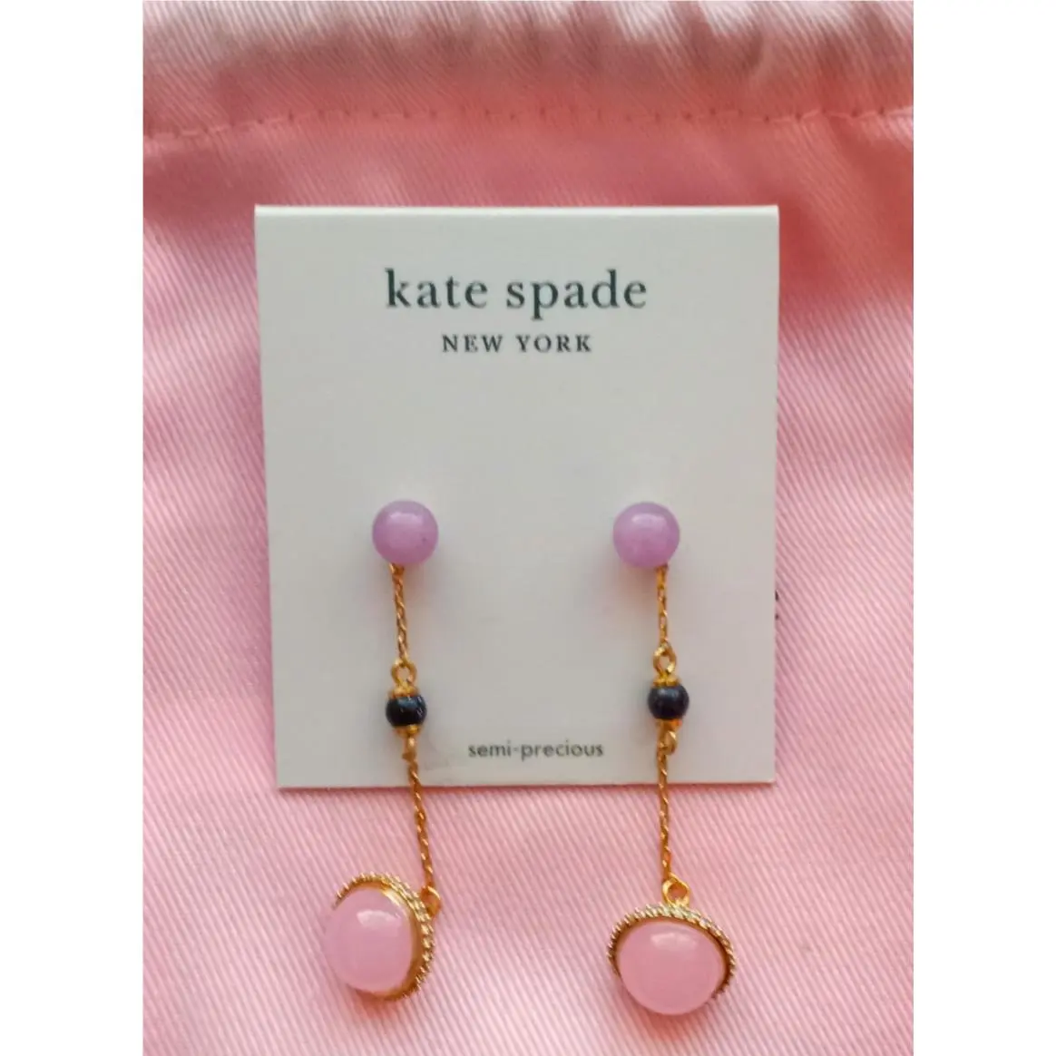 ON The Rocks Linear Earrings by Kate Spade