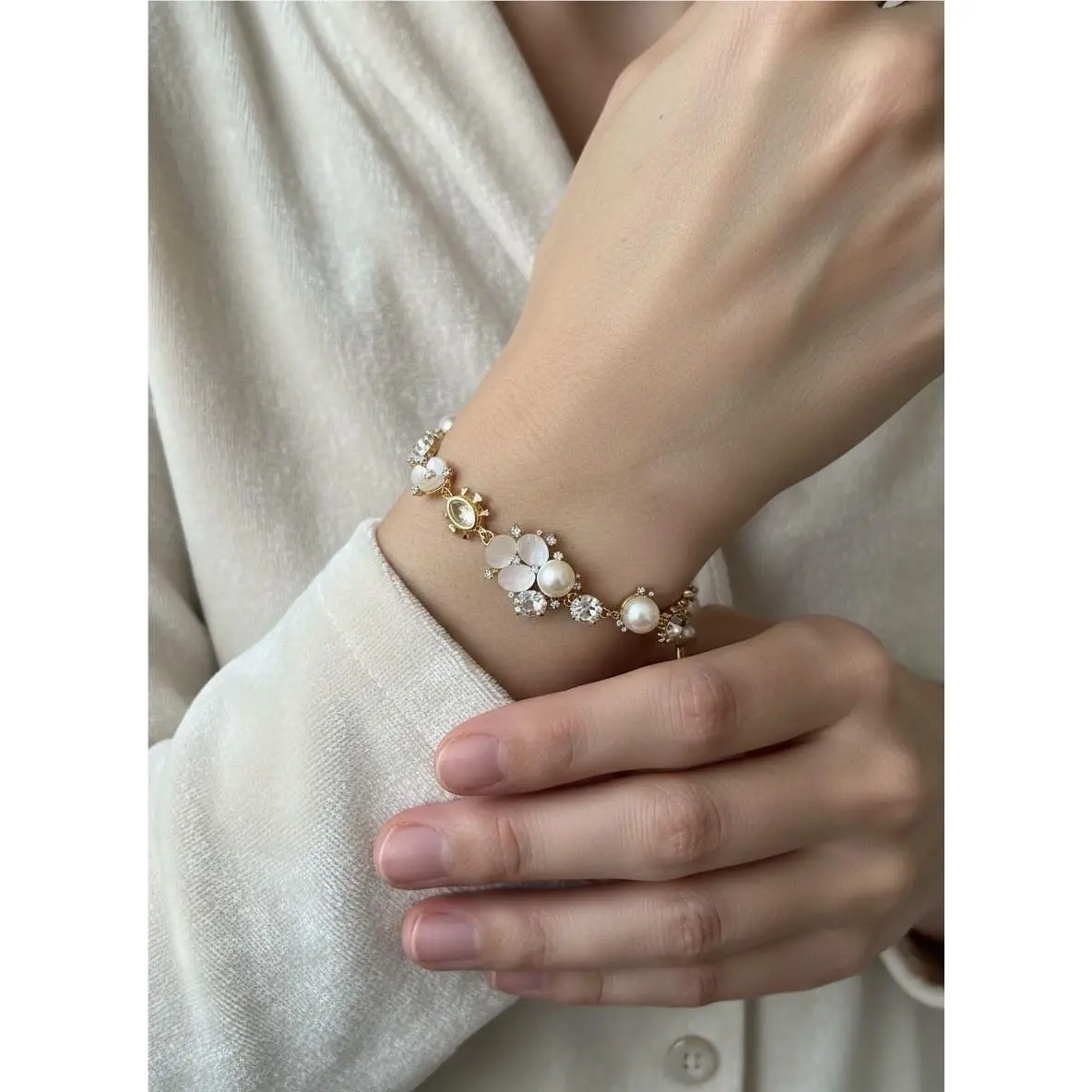 Disco Party Mop Pansy Bracelet 652 by Kate Spade