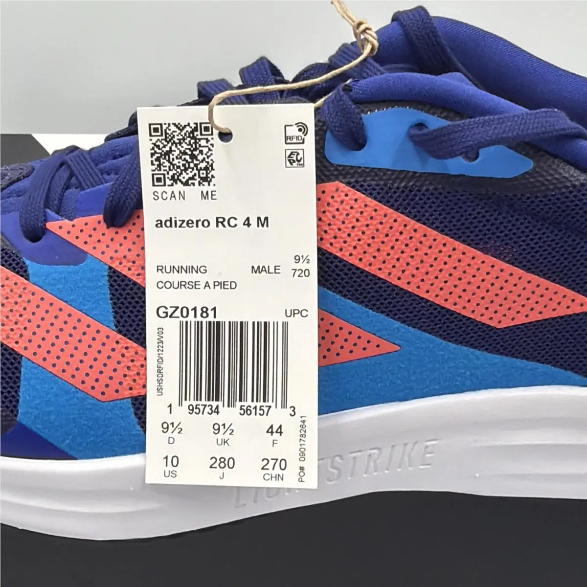 Adidas shoes - adidas adizero RC - adizero - GZ0181 - Blue 9