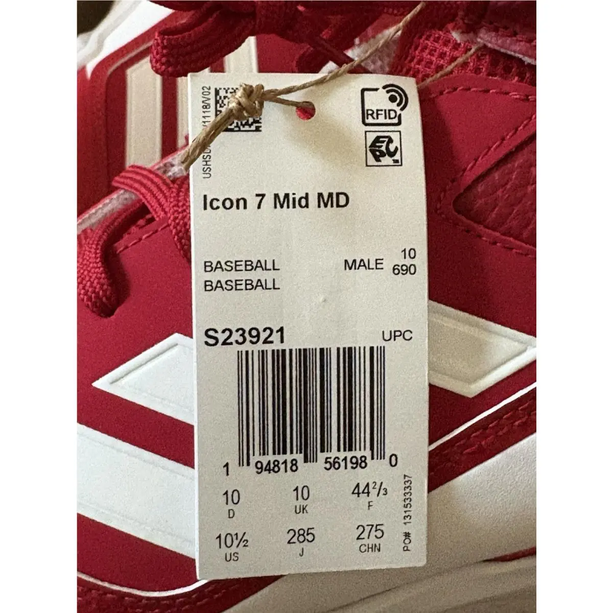 Adidas shoes - adidas Icon 7 - Icon - S23921 - Red 10