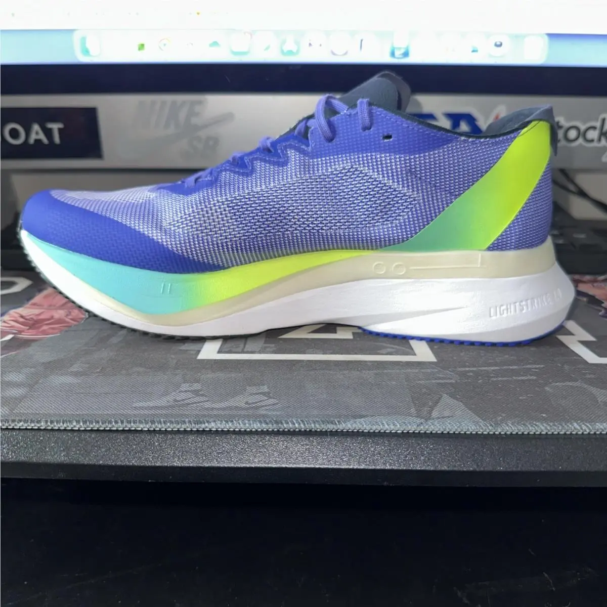Adidas shoes - adidas Adizero Boston 12 - Adizero Boston - IF9211 - Blue (UPC: 196478602980) 0