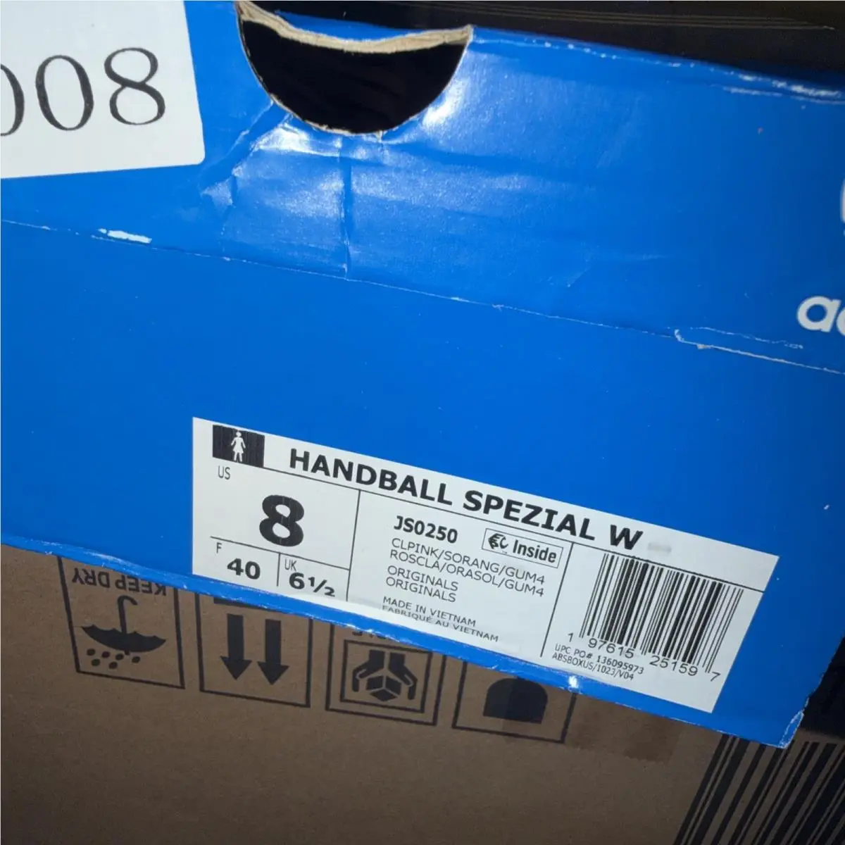 Adidas shoes - adidas Handball - Handball - JS0250 - Pink 5