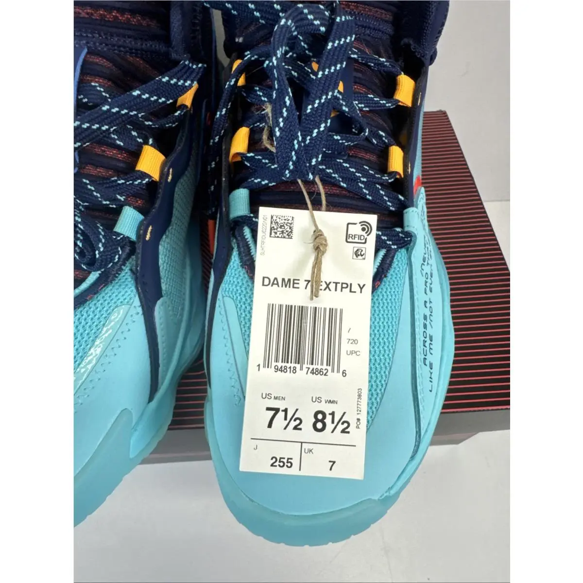 Adidas shoes - adidas Dame 7 - Dame - H68606 - Blue 1