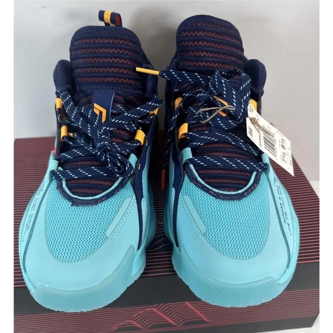 Adidas shoes - adidas Dame 7 - Dame - H68606 - Blue 2