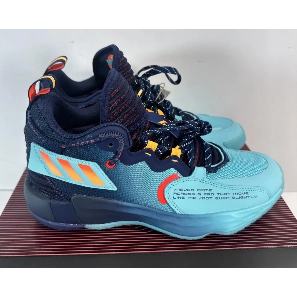 Adidas shoes - adidas Dame 7 - Dame - H68606 - Blue 3