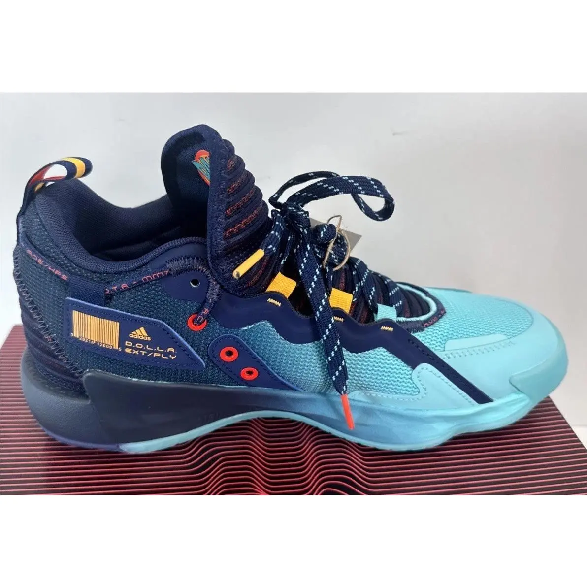 Adidas shoes - adidas Dame 7 - Dame - H68606 - Blue 5