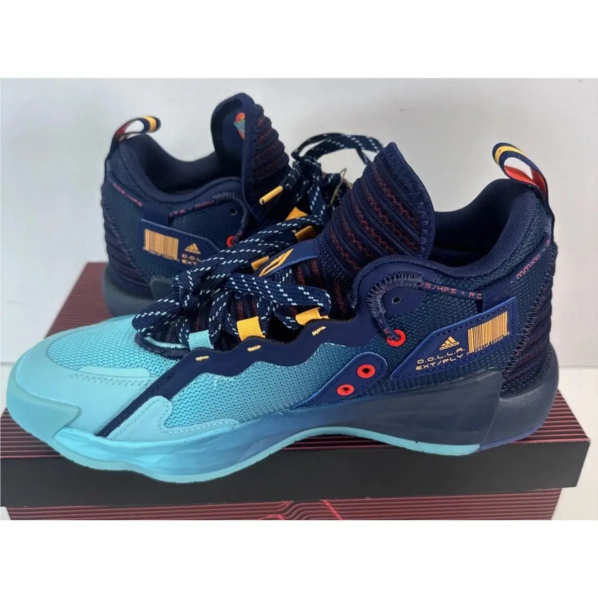 Adidas shoes - adidas Dame 7 - Dame - H68606 - Blue 6