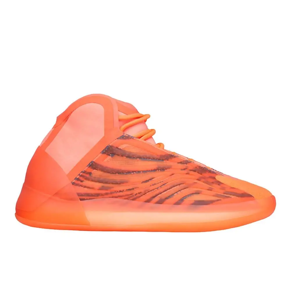 Adidas Yeezy Quantum Lace Up Mens Size 6 M Sneakers Casual Shoes GW5308 - Orange