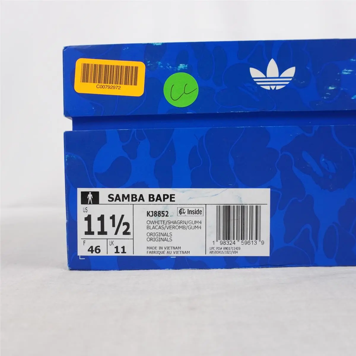 Adidas shoes - KJ8852 - KJ8852 - White (UPC: 198324596139) 10