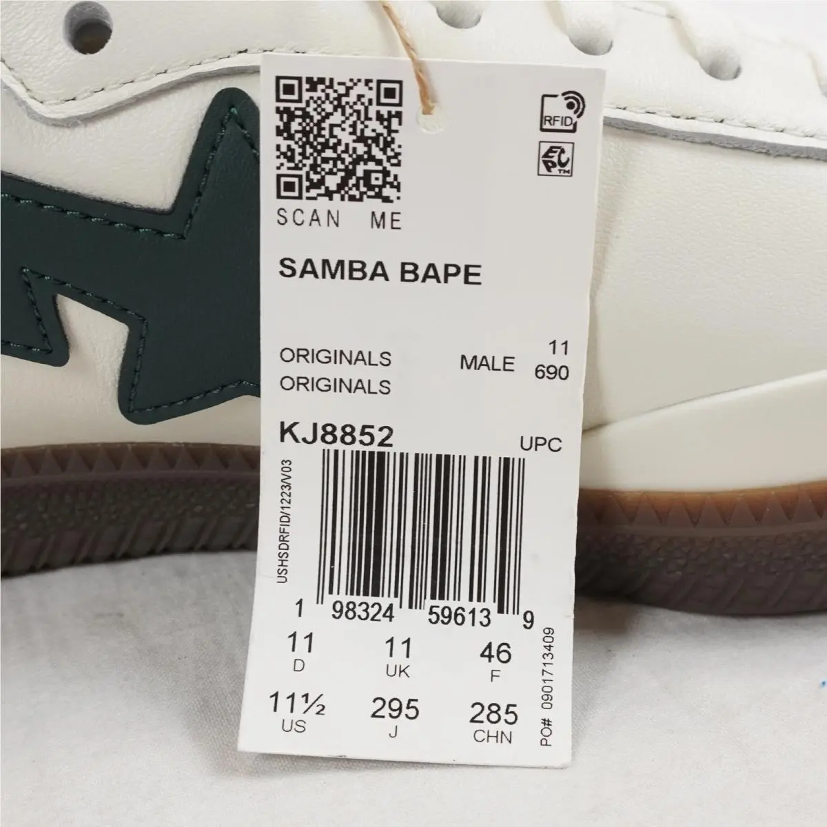 Adidas shoes - KJ8852 - KJ8852 - White (UPC: 198324596139) 7