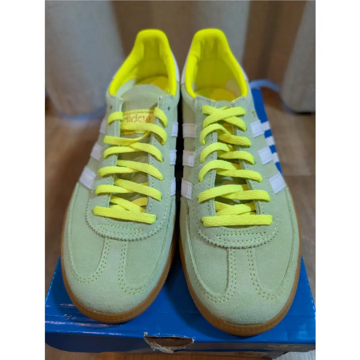 Adidas shoes - adidas Handball Spezial Lace Up - JI2655 - Green, Yellow 0
