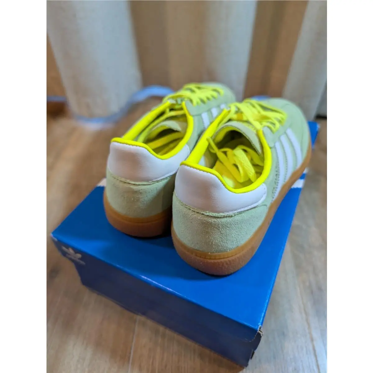 Adidas shoes - adidas Handball Spezial Lace Up - JI2655 - Green, Yellow 2