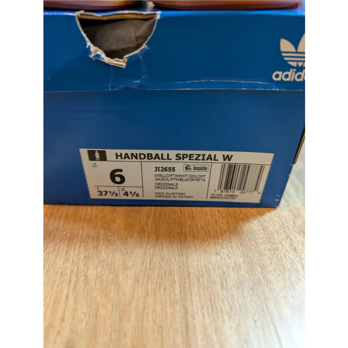 Adidas shoes - adidas Handball Spezial Lace Up - JI2655 - Green, Yellow 5