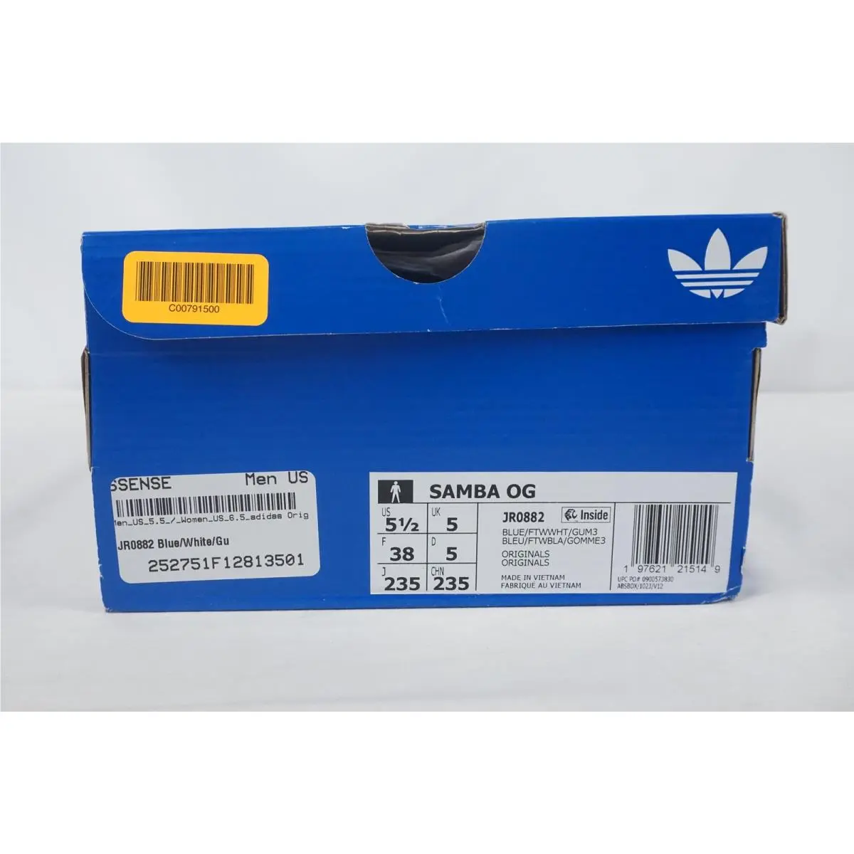 Adidas shoes - adidas Samba OG - Samba - JR0882 - Blue (UPC: 197621215149) 8