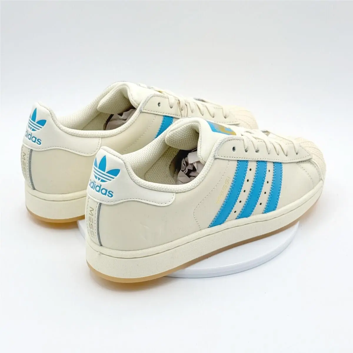 Adidas shoes - adidas Superstar Messi - Superstar Messi - JQ2156 - White (UPC: 197620414505) 6