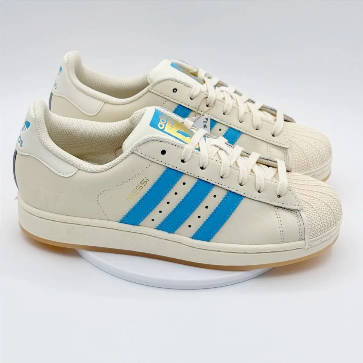 Adidas shoes - adidas Superstar Messi - Superstar Messi - JQ2156 - White (UPC: 197620414505) 7