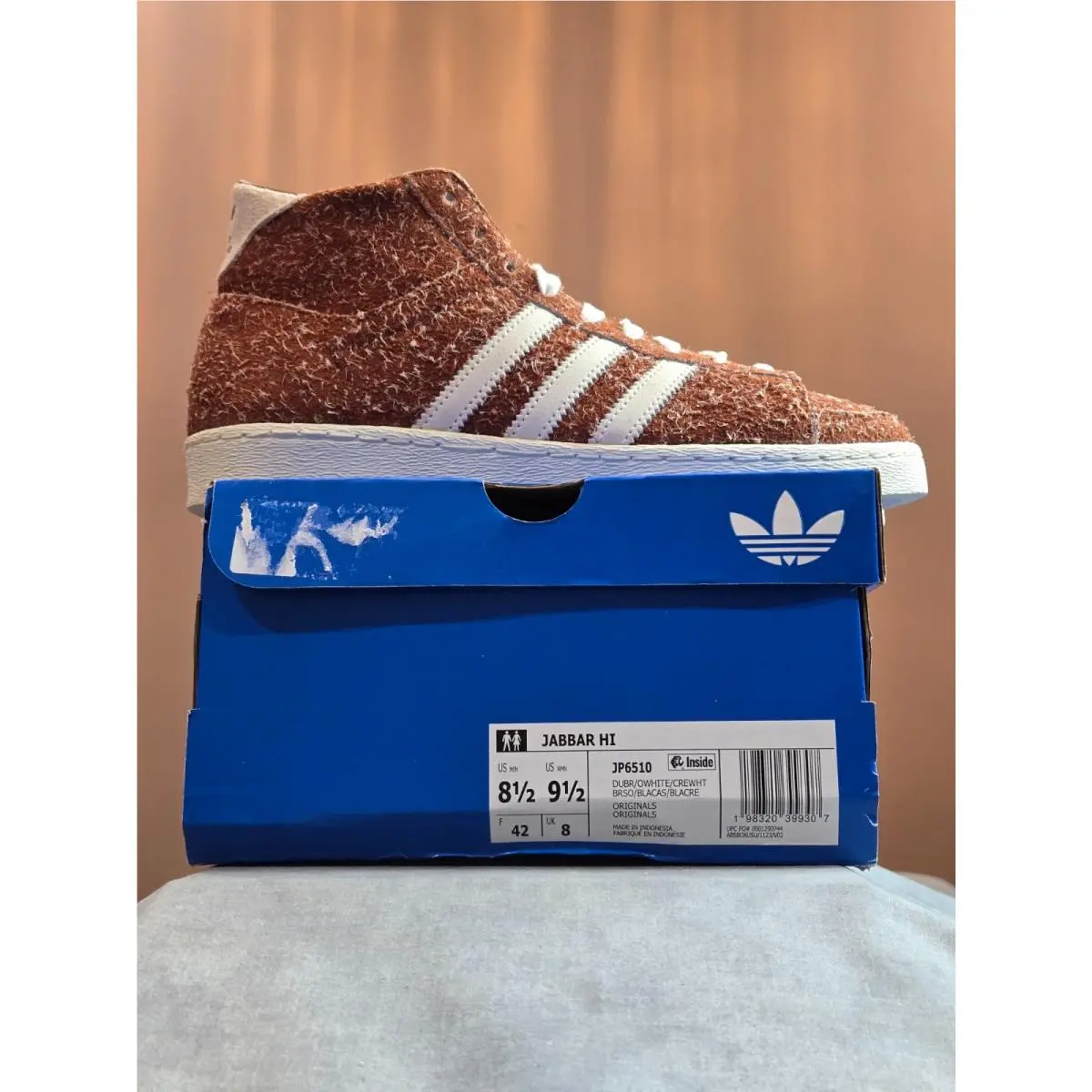 Adidas shoes - adidas Jabbar High Top - Jabbar High Top - JP6510 - Brown 3