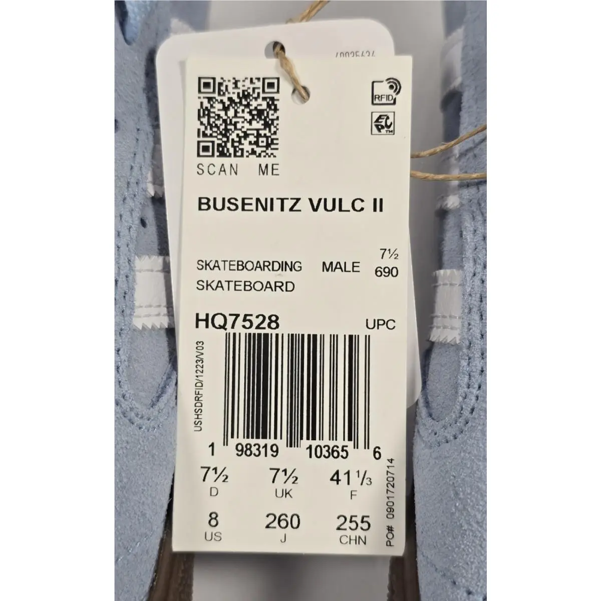 Adidas shoes - adidas Busenitz - Busenitz - HQ7528 - Blue 7