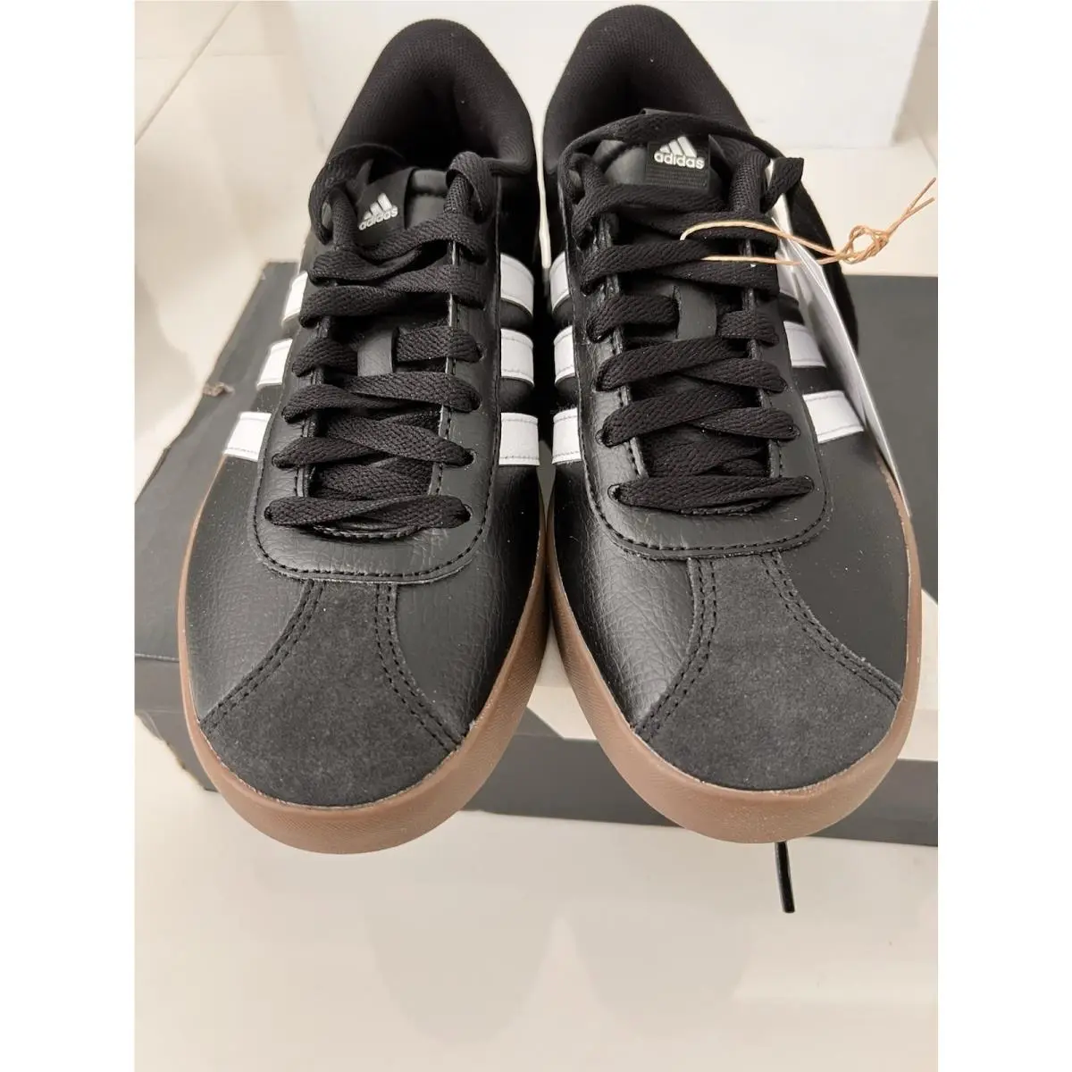 Adidas shoes - adidas Vl Court - Court - ID8796 - Black, Manufacturer: Core Black/Cloud White/Gum 1