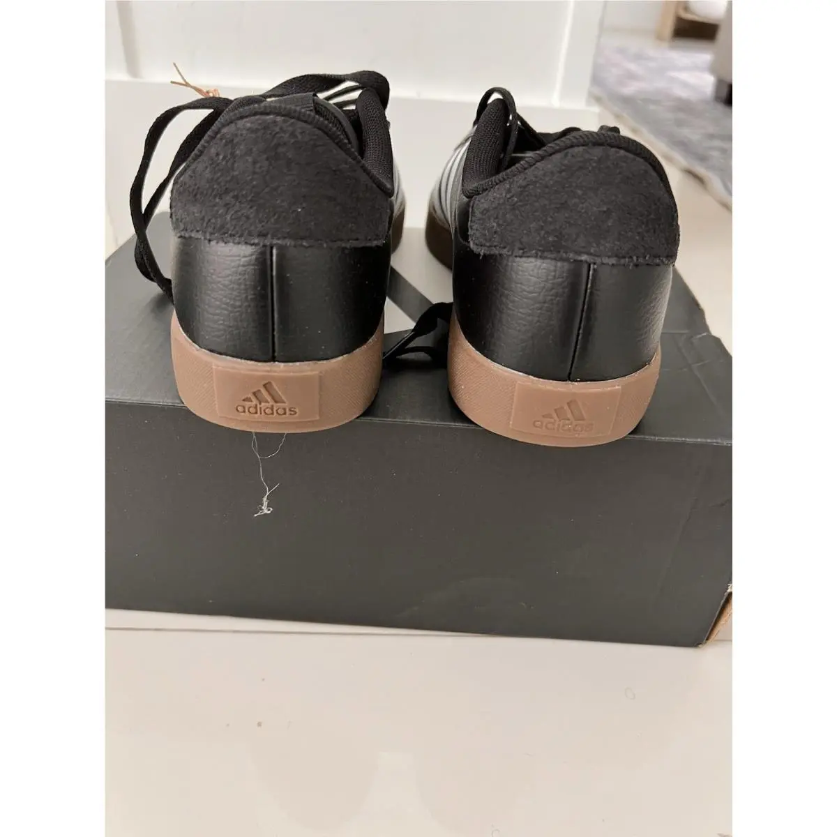 Adidas shoes - adidas Vl Court - Court - ID8796 - Black, Manufacturer: Core Black/Cloud White/Gum 6