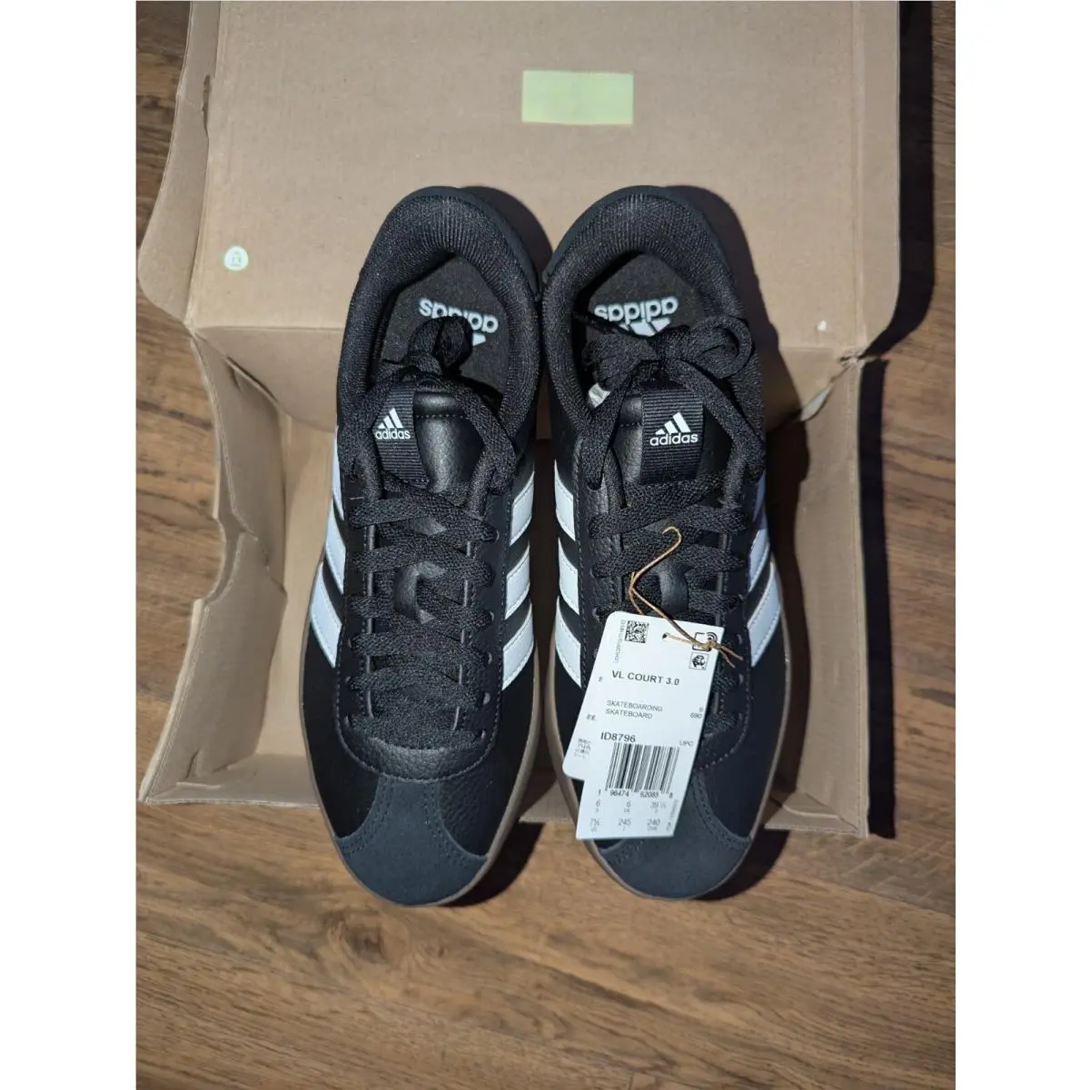 Adidas shoes - adidas Vl Court - Court - ID8796 - Black 1