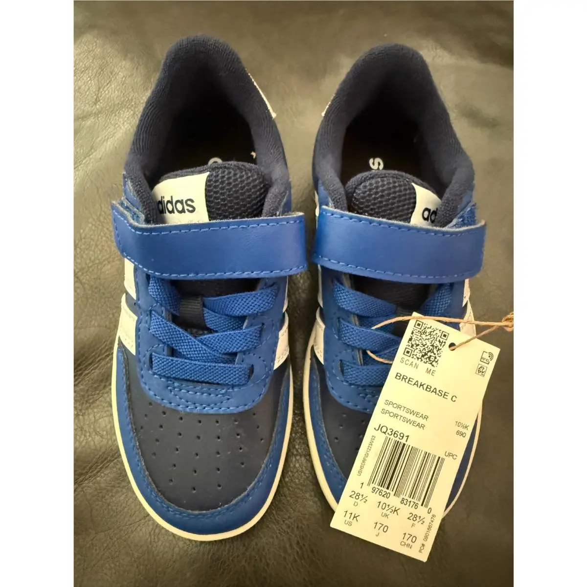 Adidas shoes - adidas Breakbase C - Breakbase - JQ3691 - Collegiate Navy / Dash Grey / Collegiate Royal (UPC: 197620831760) 13