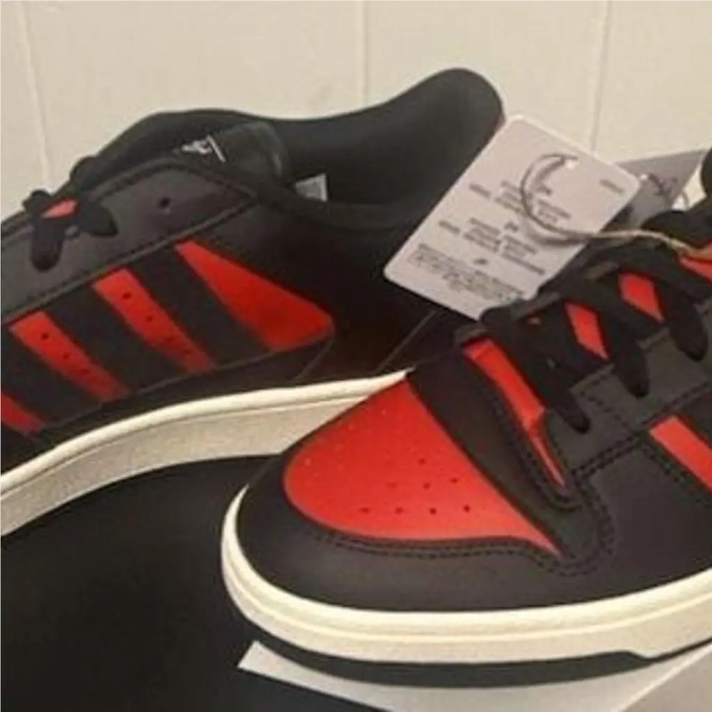 Break Start Black Red Basketball Shoes Men`s 11.5 JR1440 by Adidas