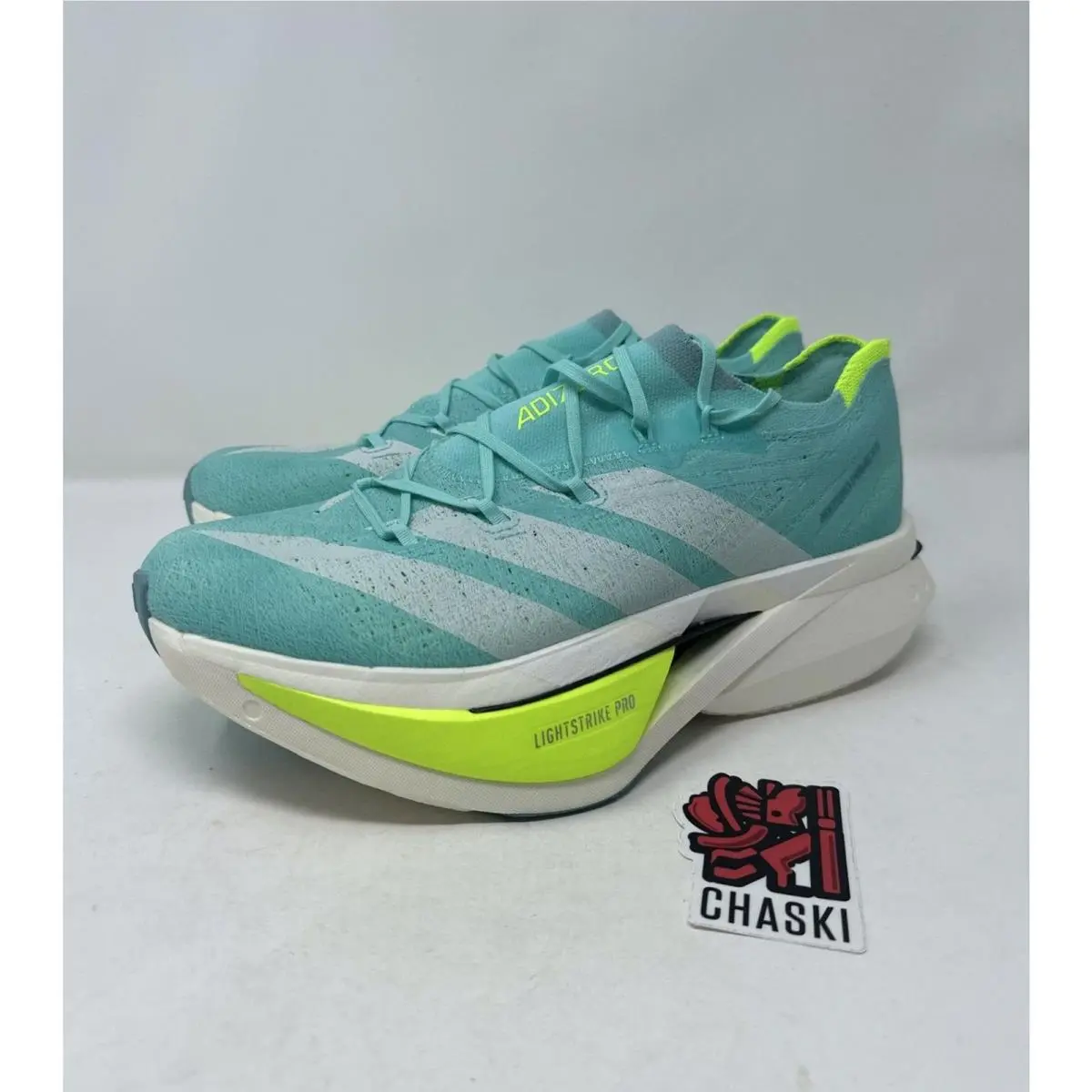 Adidas Adizero Prime X 3.0 Anti Slip Resistant Running Sneakers JR2598 Men`s 13