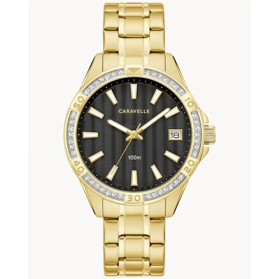 Caravelle by Bulova Women`s Gold Aqualuxx Watch 44M116