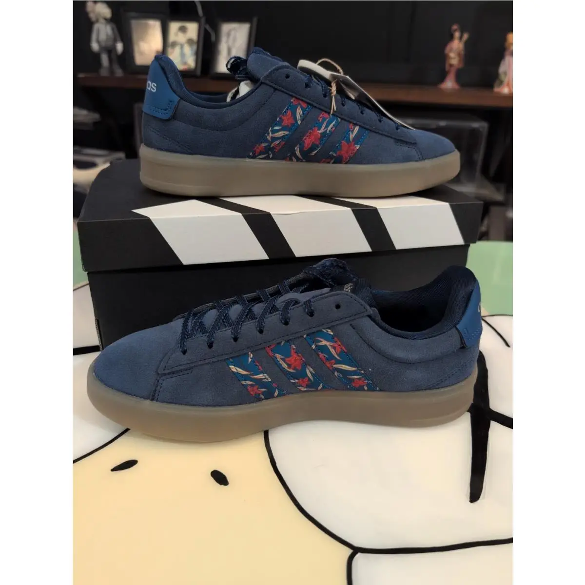 Adidas shoes - adidas Grand Court 3.0 - Grand Court - KI3354 - Blue, Red 0
