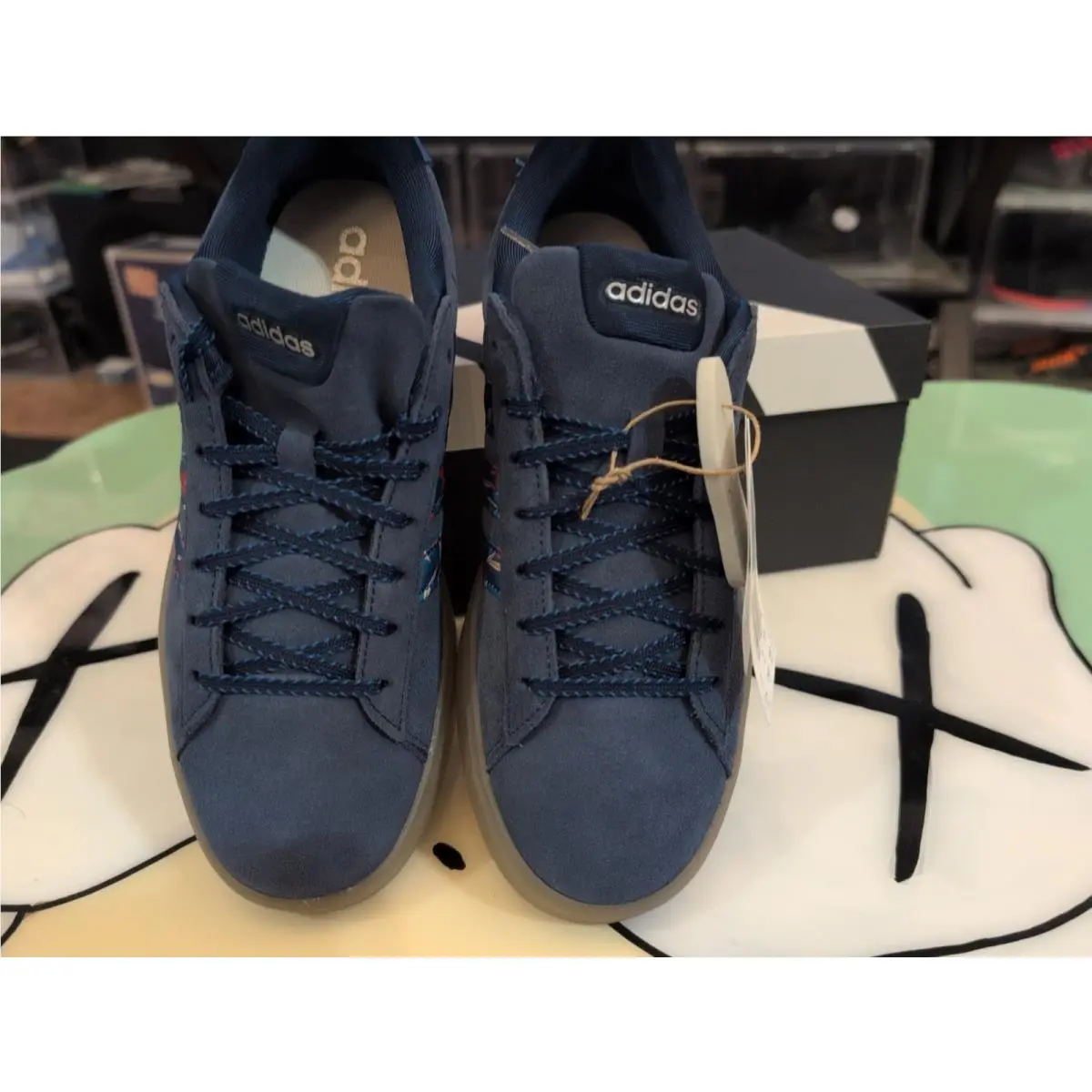 Adidas shoes - adidas Grand Court 3.0 - Grand Court - KI3354 - Blue, Red 5