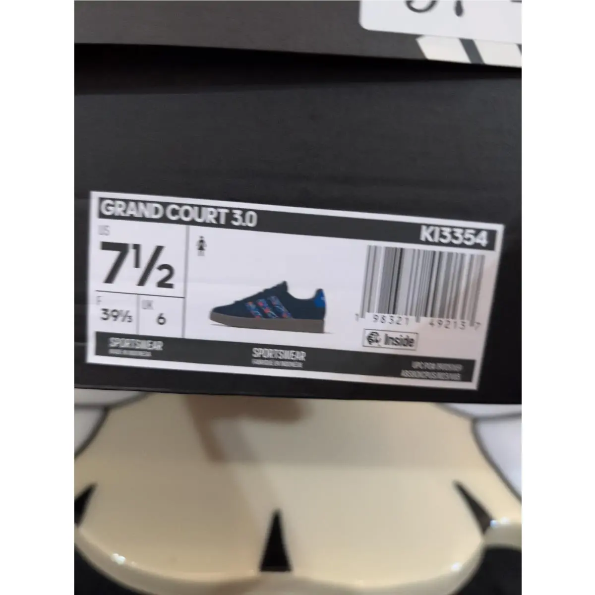 Adidas shoes - adidas Grand Court 3.0 - Grand Court - KI3354 - Blue, Red 7