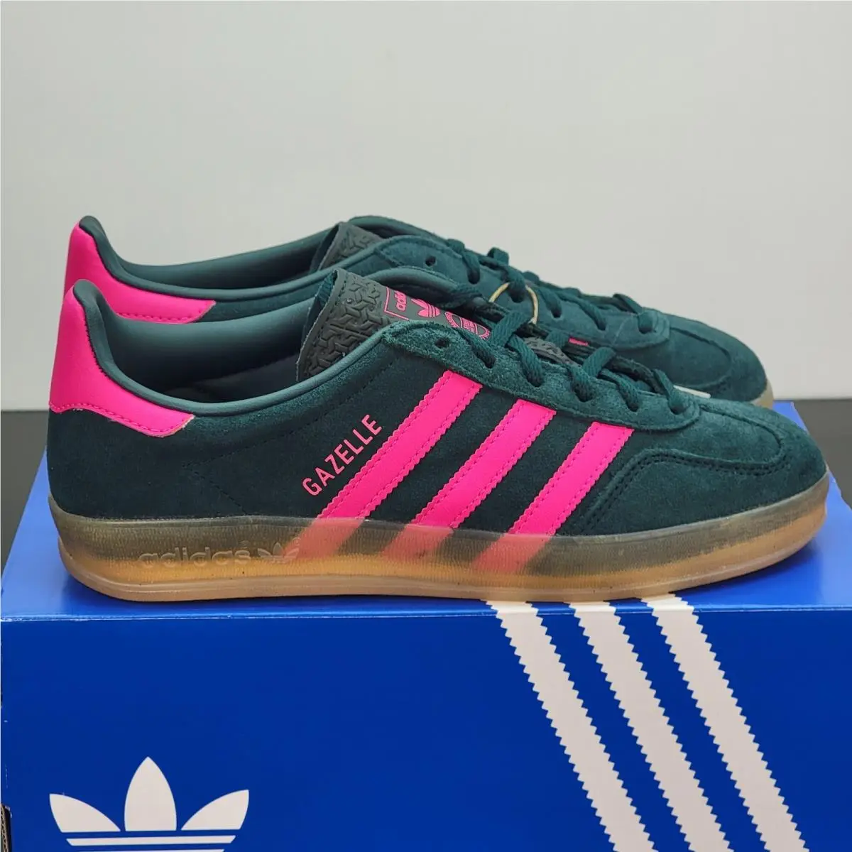 Adidas shoes - adidas Gazelle Indoor - Gazelle Indoor - JS1416 - Green (UPC: 197621591908) 2