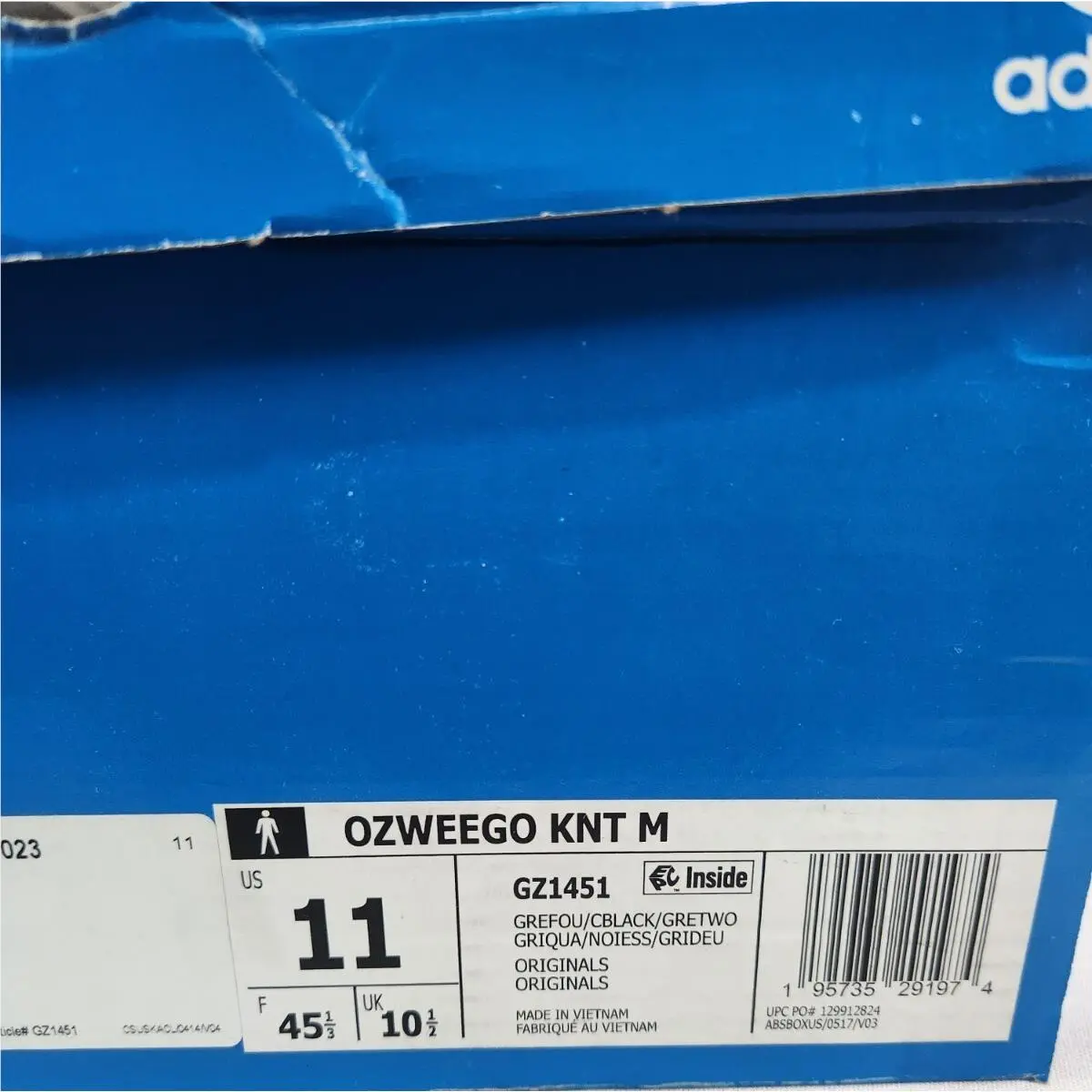 Adidas shoes - adidas Ozweego - Ozweego - GZ1451 - Gray 6