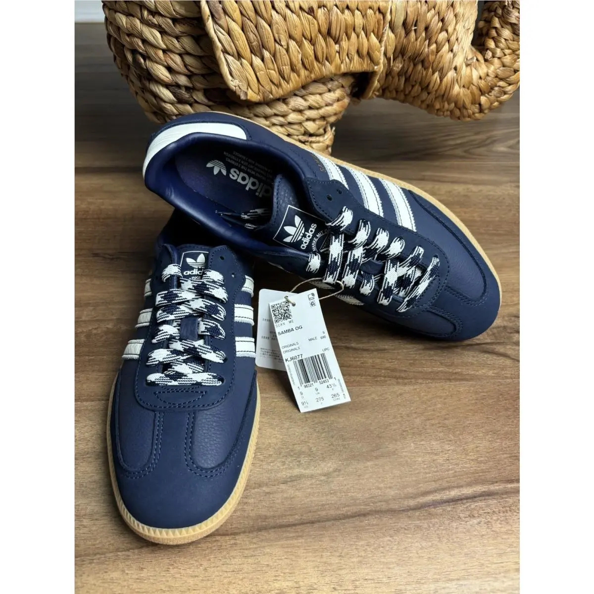 Adidas shoes - Samba OG - Samba - KJ6077 - Navy 3
