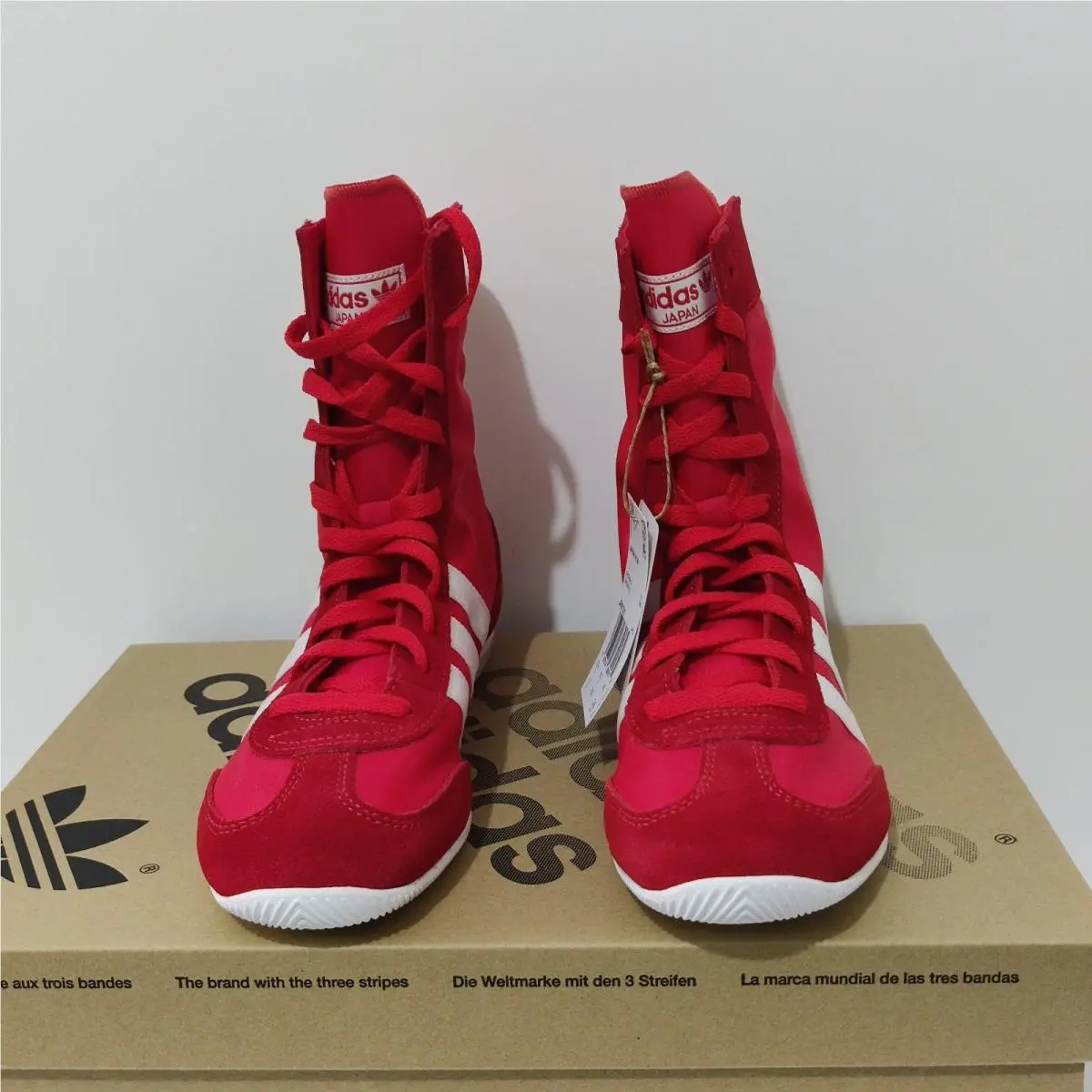 Adidas shoes - adidas Japan - Japan - JR8121 - Red (UPC: 197614689223) 1