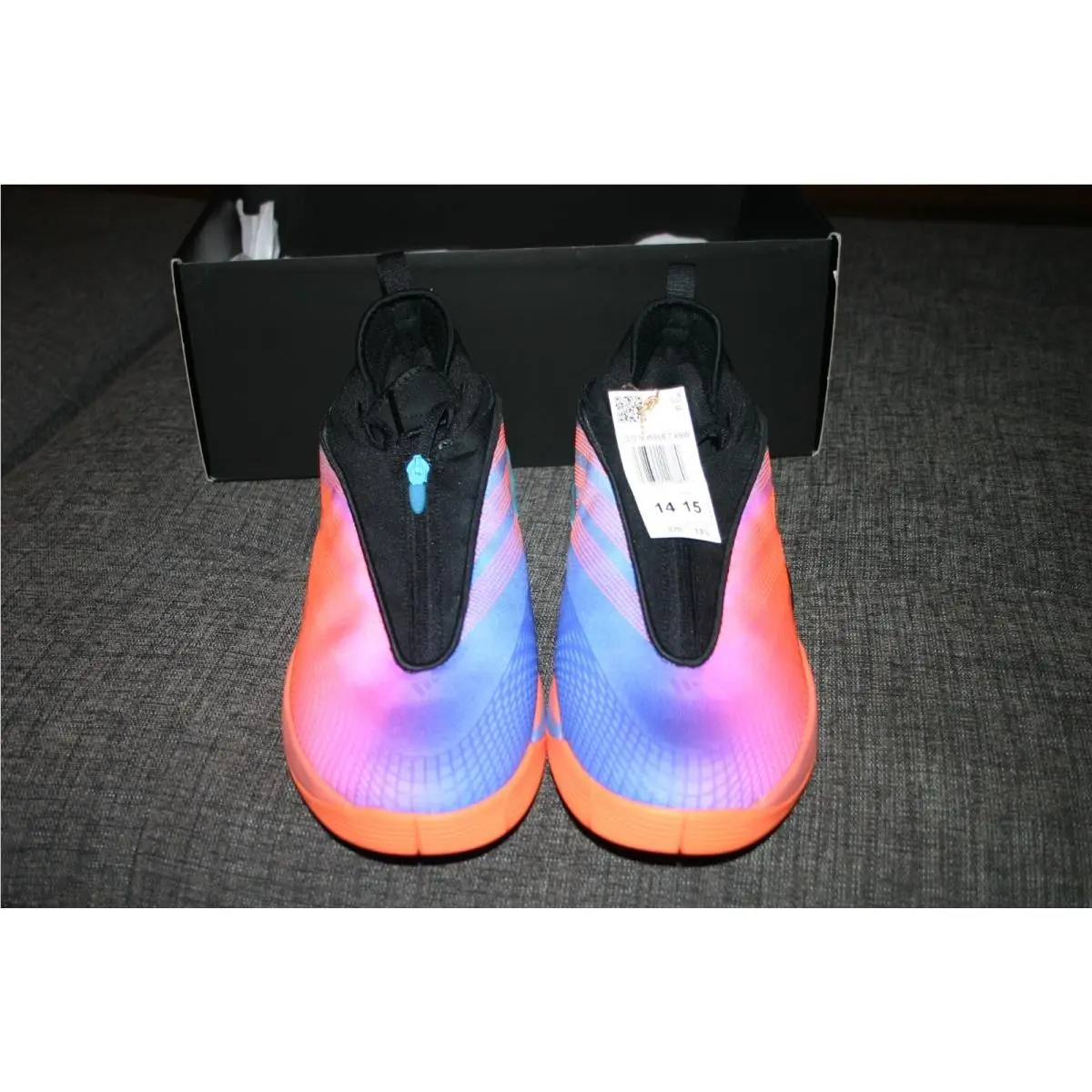 Adidas shoes - D.O.N. ISSUE #7 ALL-STAR - ISSUE - KJ8989 - Core Black/Lucid Orange/Silver Metallic 0