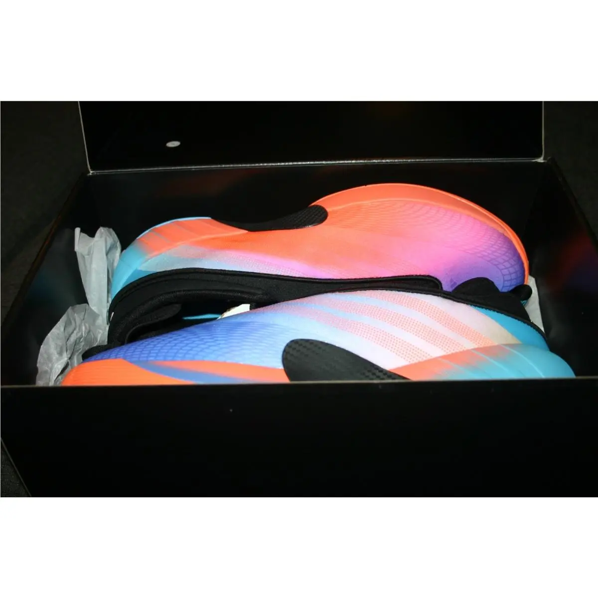 Adidas shoes - D.O.N. ISSUE #7 ALL-STAR - ISSUE - KJ8989 - Core Black/Lucid Orange/Silver Metallic 2