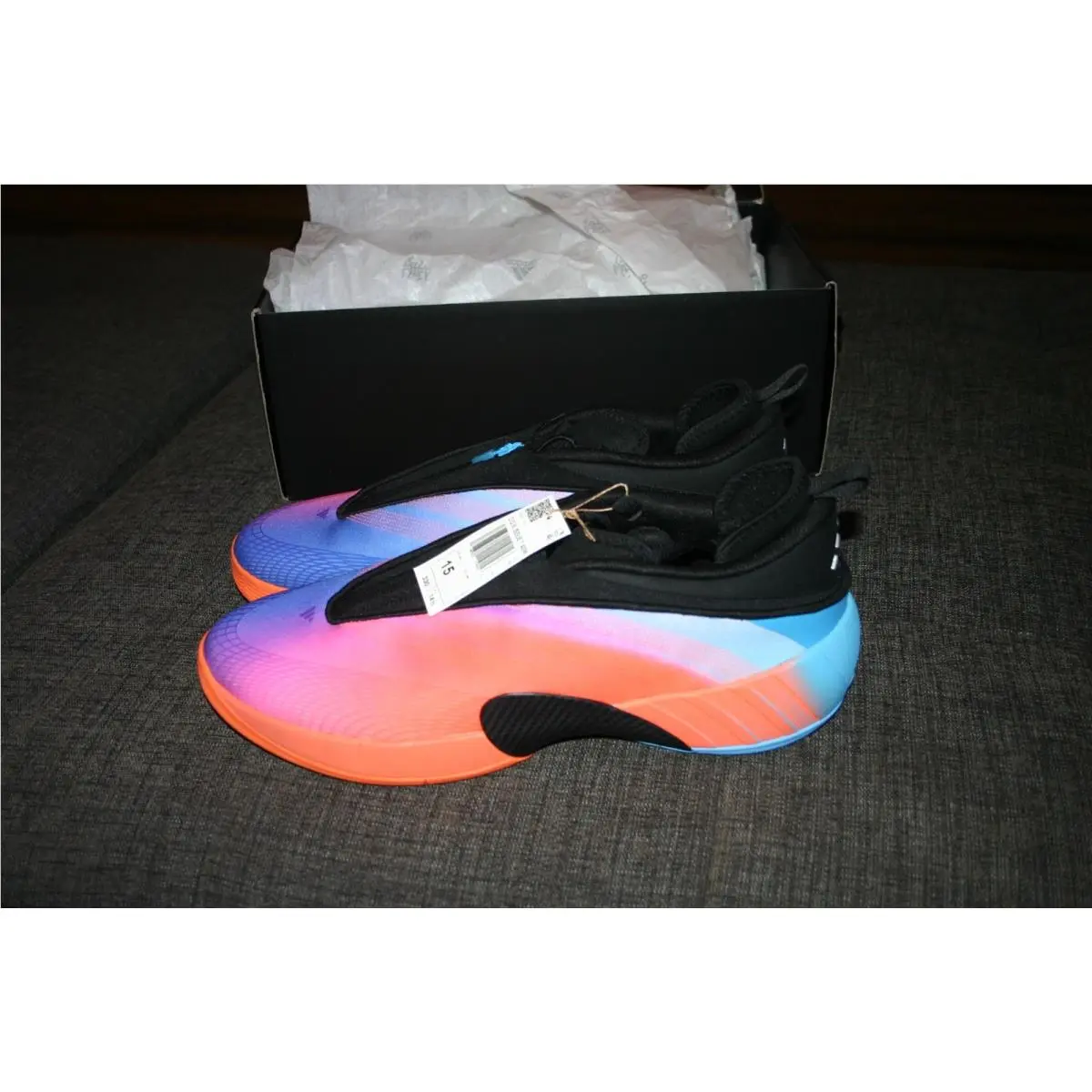 Adidas D.o.n. Issue #7 All-star D.o.n. Issue 7 All-star Core Lucid Orange Shoes Sneakers KJ8989 Sz 15