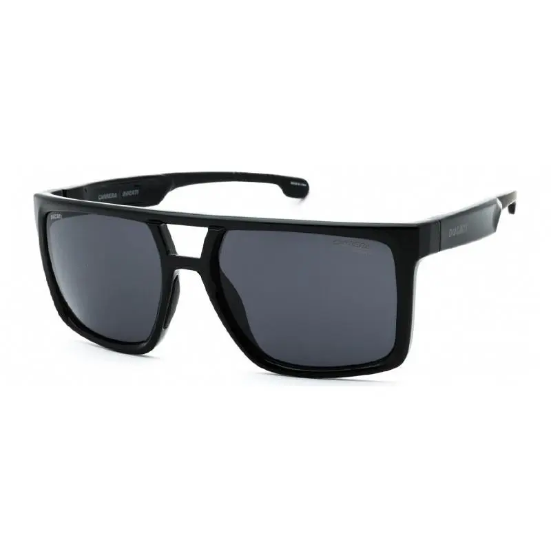Carrera Ducati Carduc 018/S 0807IR Black/grey 58-17-135 Sunglasses - Frame: Black, Lens: Grey, code: 0807IR