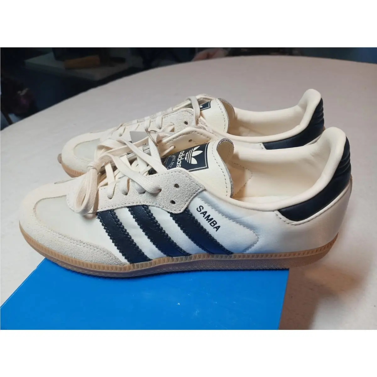 Adidas shoes - Samba OG Cream White Core Black Gum - JQ3644 - White 0