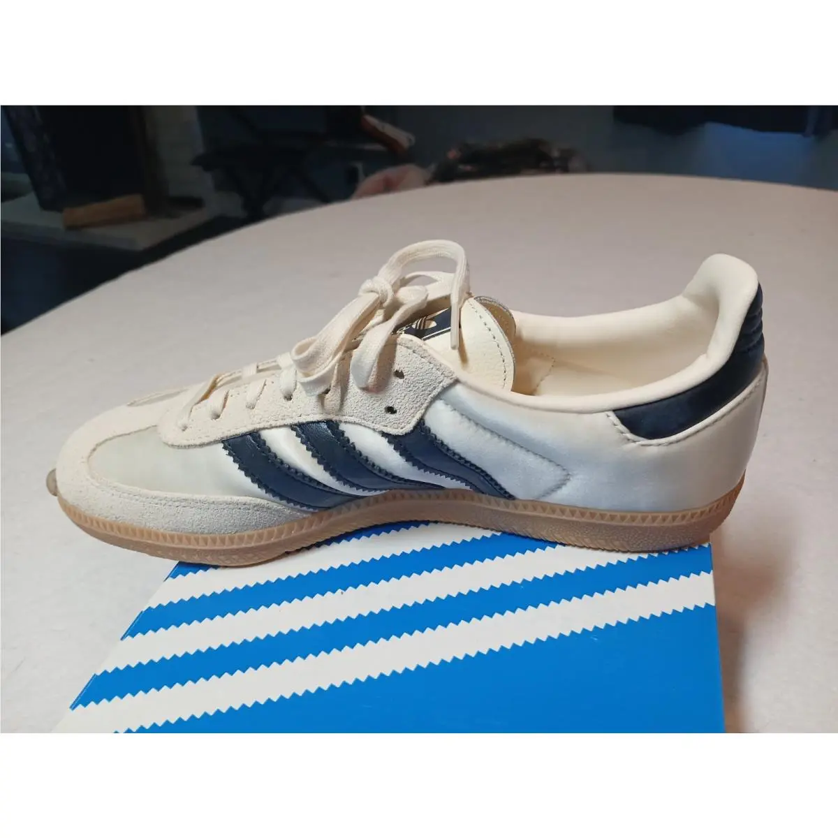 Adidas shoes - Samba OG Cream White Core Black Gum - JQ3644 - White 1
