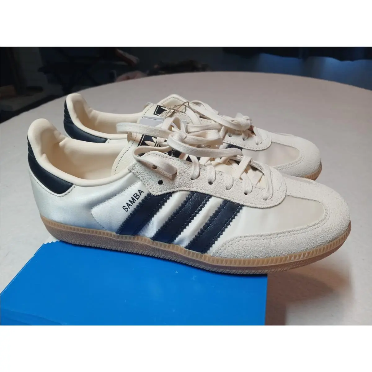 Adidas shoes - Samba OG Cream White Core Black Gum - JQ3644 - White 3
