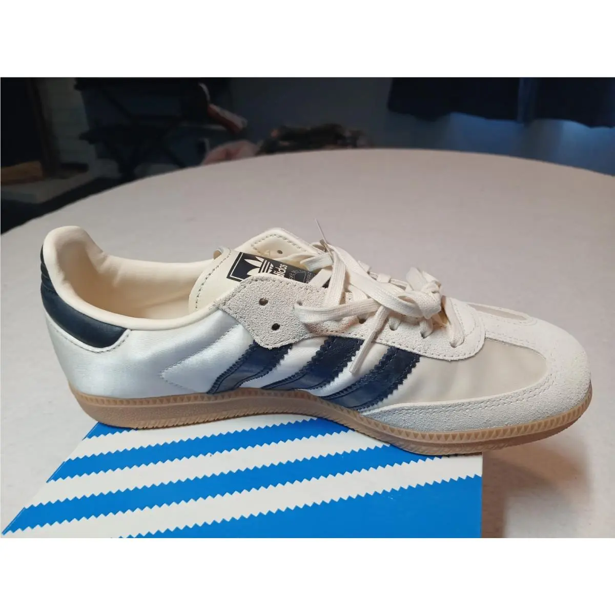 Adidas shoes - Samba OG Cream White Core Black Gum - JQ3644 - White 4